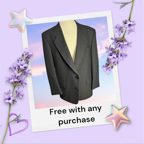 FREE ✅💎Men’s Vintage Henley Suit Jacket - Picture 1 of 15